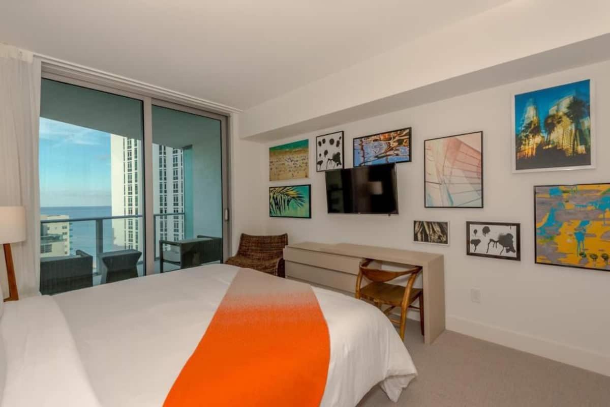 Lyfe On The Beach 25Th Floor 1 Bed Unit With Oceanview ฮอลลีวูด ภายนอก รูปภาพ